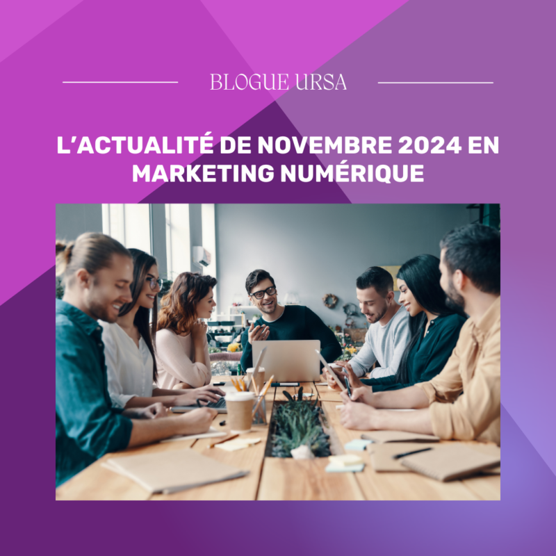 actualité marketing novembre 2024