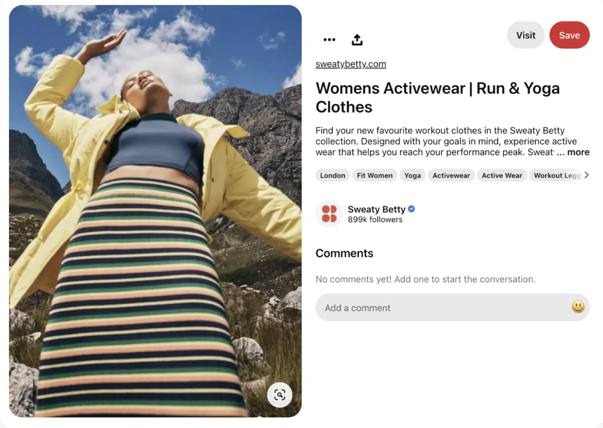 pinterest shopping ads