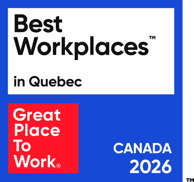 Best Workplaces™ in Quebec 2026, Great Place To Work® Canada