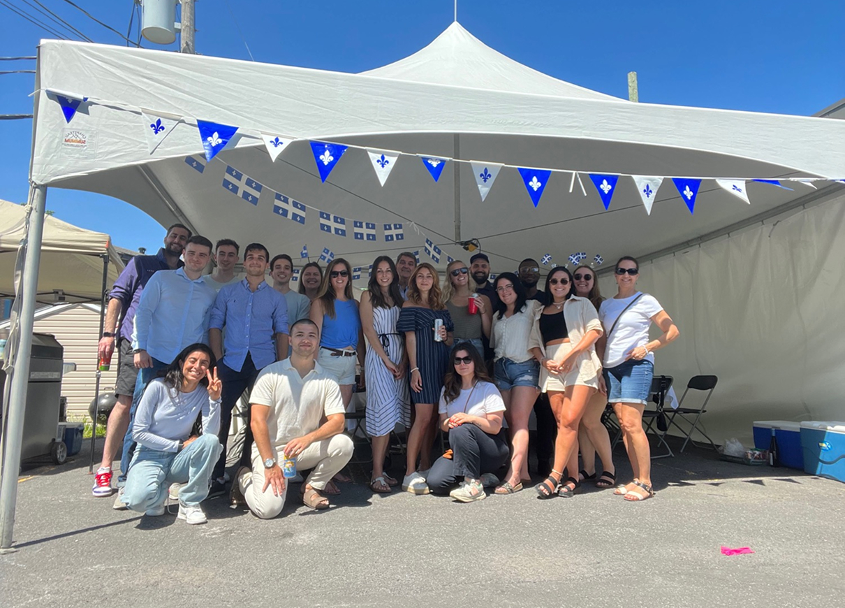 The Ursa team at a Saint-Jean event