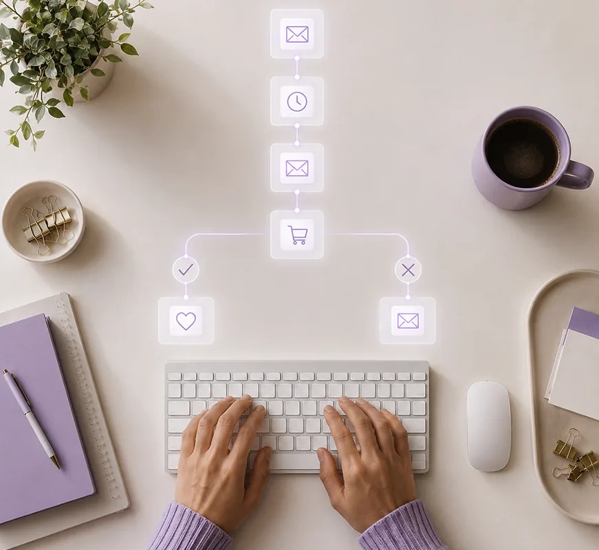 Séquences d'automatisation marketing chez Ursa