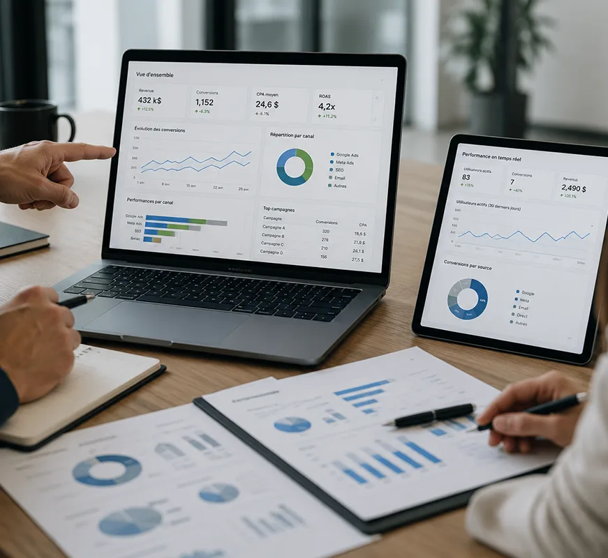 Marketing performance dashboards at Ursa